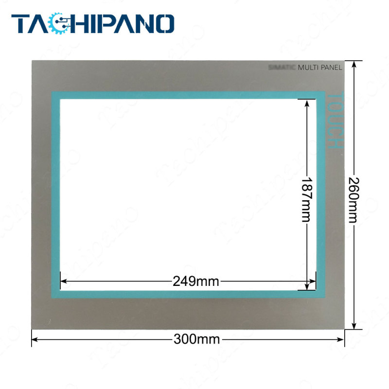 6AV6652-4FA01-0AA0 Touch screen panel +Protective film+ Front case +LCD screen for 6AV6 652-4FA01-0AA0 STARTER PACKAGE MP377 12" TOUCH