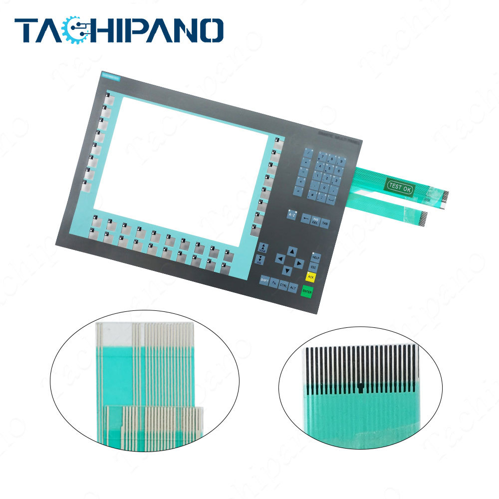 6AV6644-0BA01-2AX0 Membrane keypad Keyboard for 6AV6 644-0BA01-2AX0 MP377 12" Switch