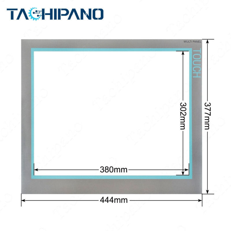 6AV6644-0AC01-2AX1 Touch screen panel + Protective film for 6AV6 644-0AC01-2AX1 SIMATIC MP 377 19" Touch