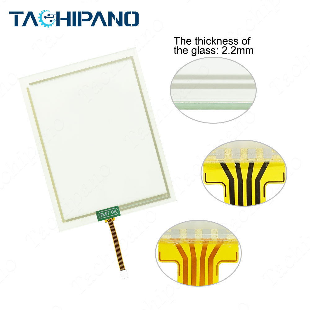 6AV6645-0CA01-0AX0 Touch screen panel + Membrane keypad keyboard for 6AV6 645-0CA01-0AX0 SIMATIC MOBILE PANEL 277 8"