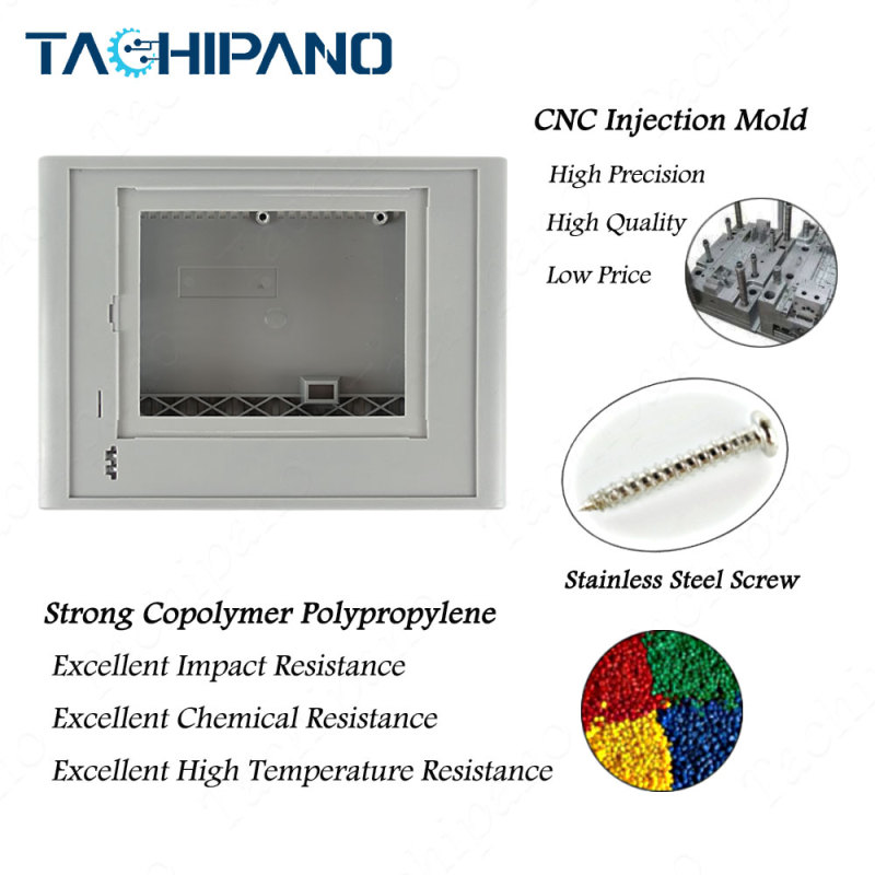 6AV6647-0AB11-3AX0 Touch screen panel + Membrane Keypad + Plastic case cover for SIMATIC HMI 6AV6 647-0AB11-3AX0 KTP600 Basic mono PN