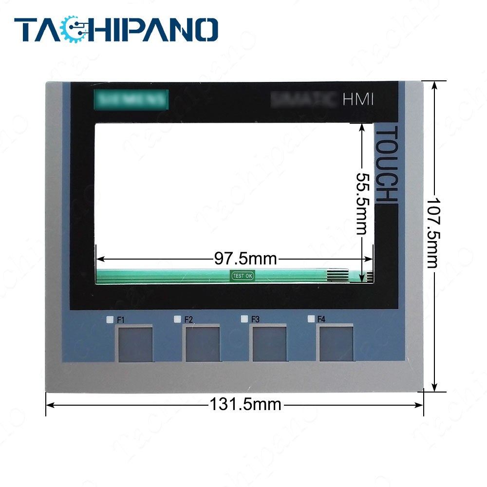 6AV2124-2DC01-0AX0 Touch screen panel with Membrane Keypad  for SIMATIC HMI 6AV2 124-2DC01-0AX0 KTP400 Comfort