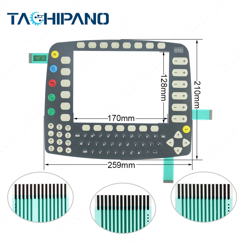 Membrane Keyboard for KUKA KRC KCP1 KR CI KRC1 Keypad Switch