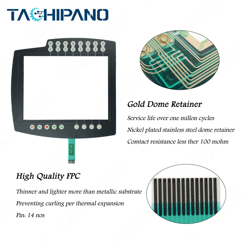 KUKA 00-291-556 SN: 0003754 Membrane Keypad with Touch Screen for Smartpad2 Control Teach Pendant