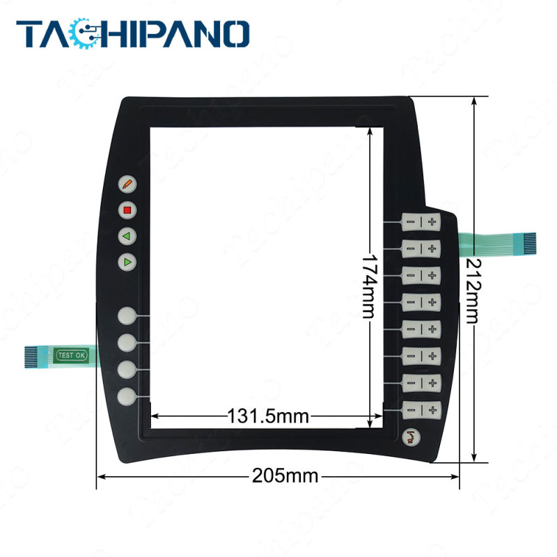 KUKA KRC4 KR C4 CK KRC4 CK KR C4 for Front and Back Housing Shell+Touch screen +Keypad +LCD Display +Soft Rubber Sleeve