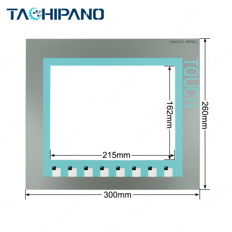 6AV6647-0AE11-3AX0 Plastic Case + Touch Screen + Membrane Film + Keypad Switch for 6AV6 647-0AE11-3AX0 SIMATIC HMI KTP1000 Basic Color DP