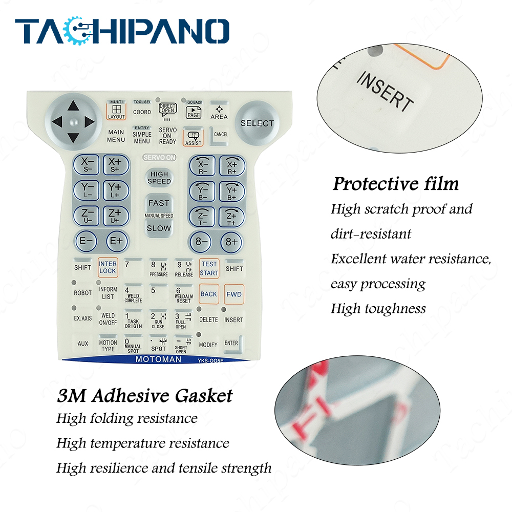 YKS-005E Protective film for Yaskawa Electric Corporation YKS-OO5E Front overlay