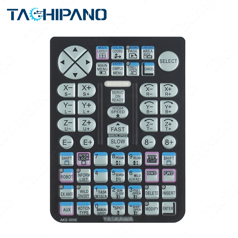 YRC1000 AKS-005E Protective flim overlay for YRC1000 TEACH PENDANT Control