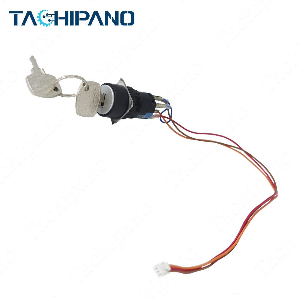 DX100 JZRCR-YPP06-1 Green Button, White button, Selector Switch, E-stop button, Enable switch with Line for DX100 Teach pendant Switch