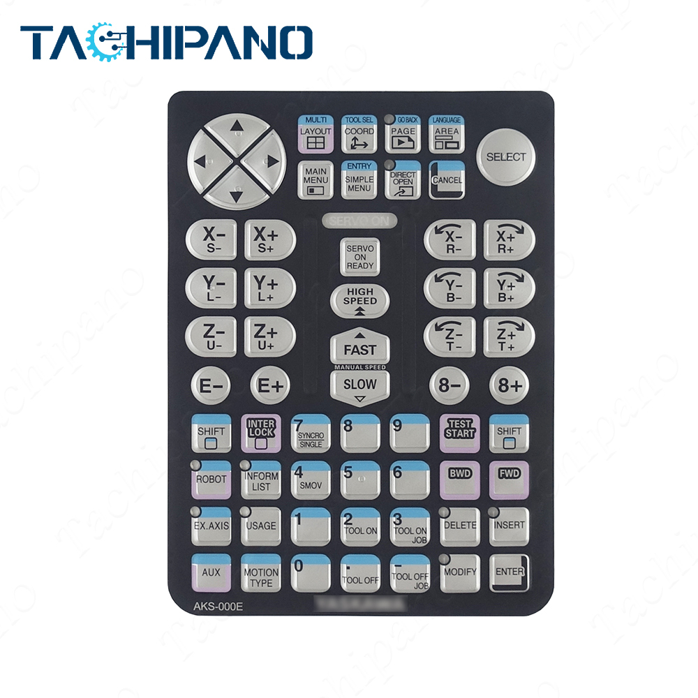 YRC1000 AKS-000E Protective flim overlay for YRC1000 TEACH PENDANT Control