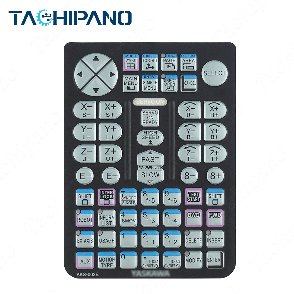 JZRCR-APP01-1 Plastic Case Cover, Touch Screen, Protective film, LCD display for YRC1000 JZRCR-APP01-1 Teach Pendant