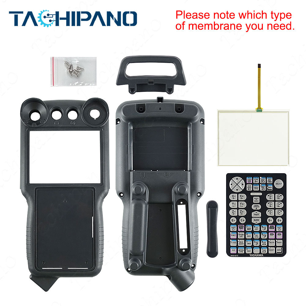 JZRCR-APP01-1 Plastic Case Cover, Touch Screen, Protective film, LCD display for YRC1000 JZRCR-APP01-1 Teach Pendant