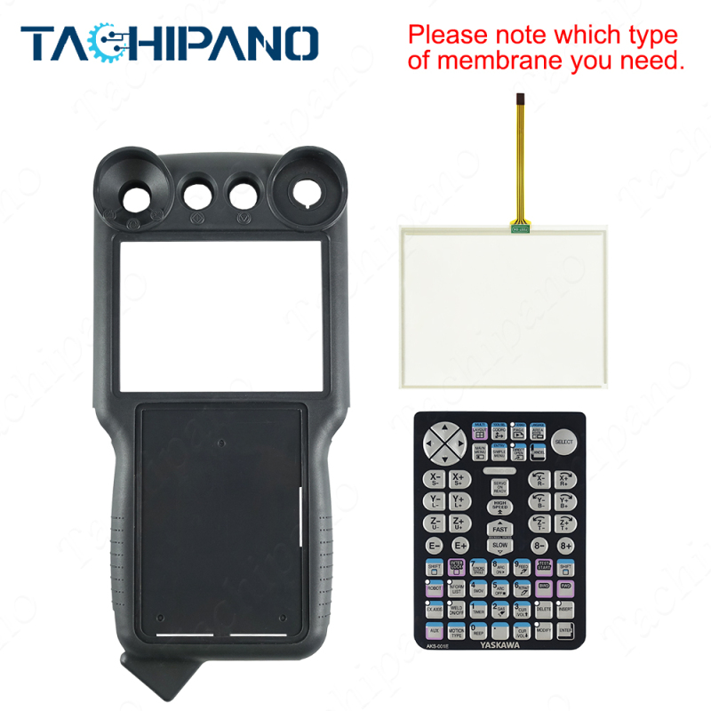 JZRCR-APP01-1 Plastic Case Cover, Touch Screen, Protective film, LCD display for YRC1000 JZRCR-APP01-1 Teach Pendant