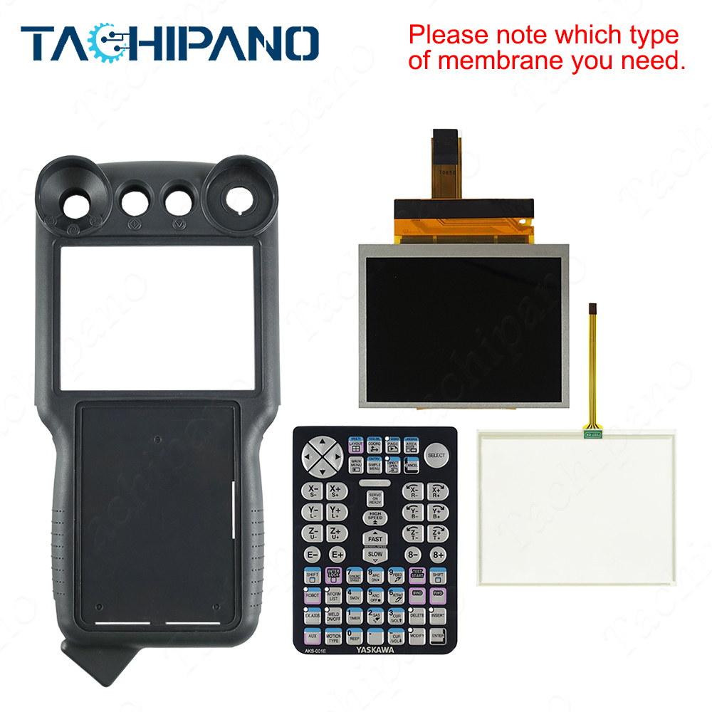 JZRCR-APP01-1 Plastic Case Cover, Touch Screen, Protective film, LCD display for YRC1000 JZRCR-APP01-1 Teach Pendant
