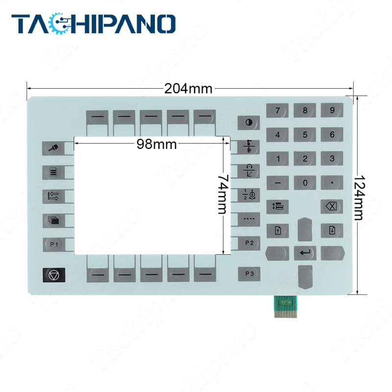 3HNE00313 3HNE00313-1 Plastic Case Housing Cover, Keypad Switch Keyboard, LCD Display for TPU2 S4C+ Teach Pendant