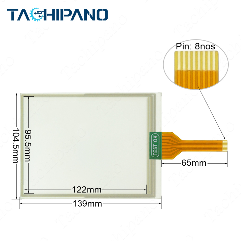 3BSC690100R1 Touch Screen Panel Glass for PP320 3BSC690100R1