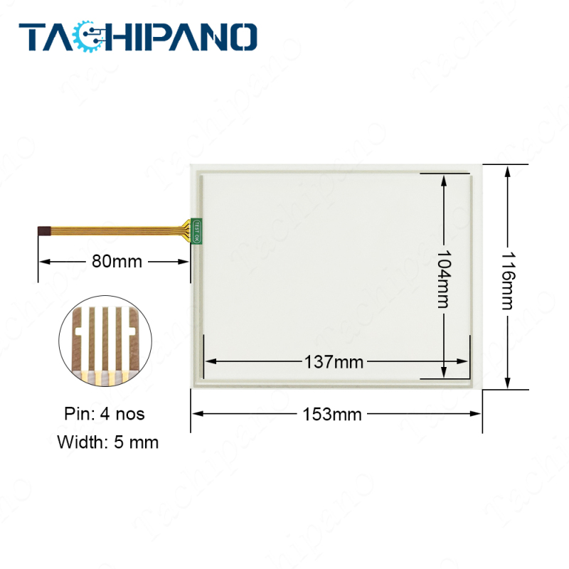 3HAC028357-01 Touch Screen Panel For DSQC 679 Robot FlexPendant