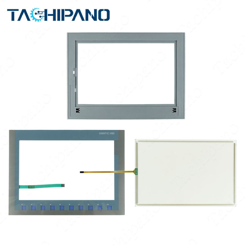 6AV2123-2MB03-0AX0 Front case cover, Touch screen panel, Membrane Keypad for 6AV2 123-2MB03-0AX0 SIMATIC HMI KTP1200 Basic