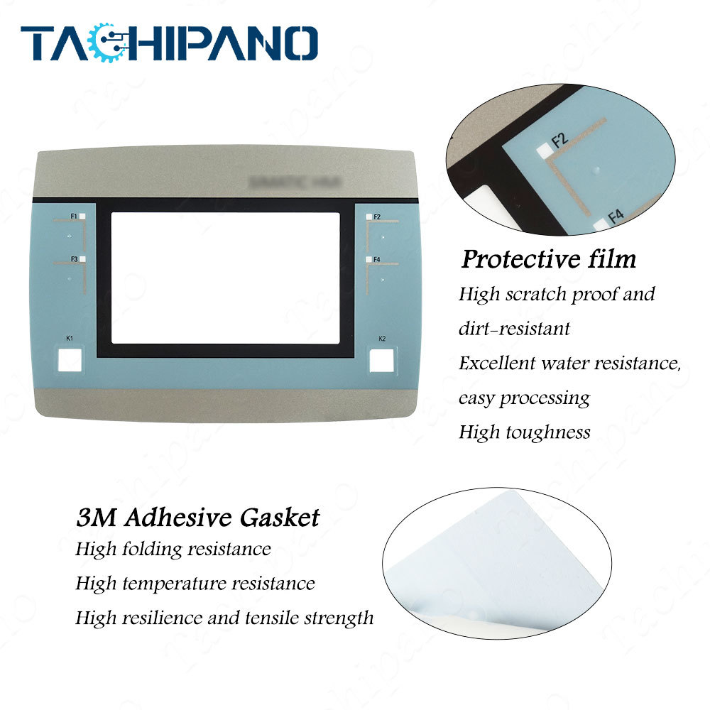 6AV2125-2DB23-0AX0 Touch screen panel, Membrane Keypad for 6AV2 125-2DB23-0AX0 SIMATIC HMI KTP400F MOBILE