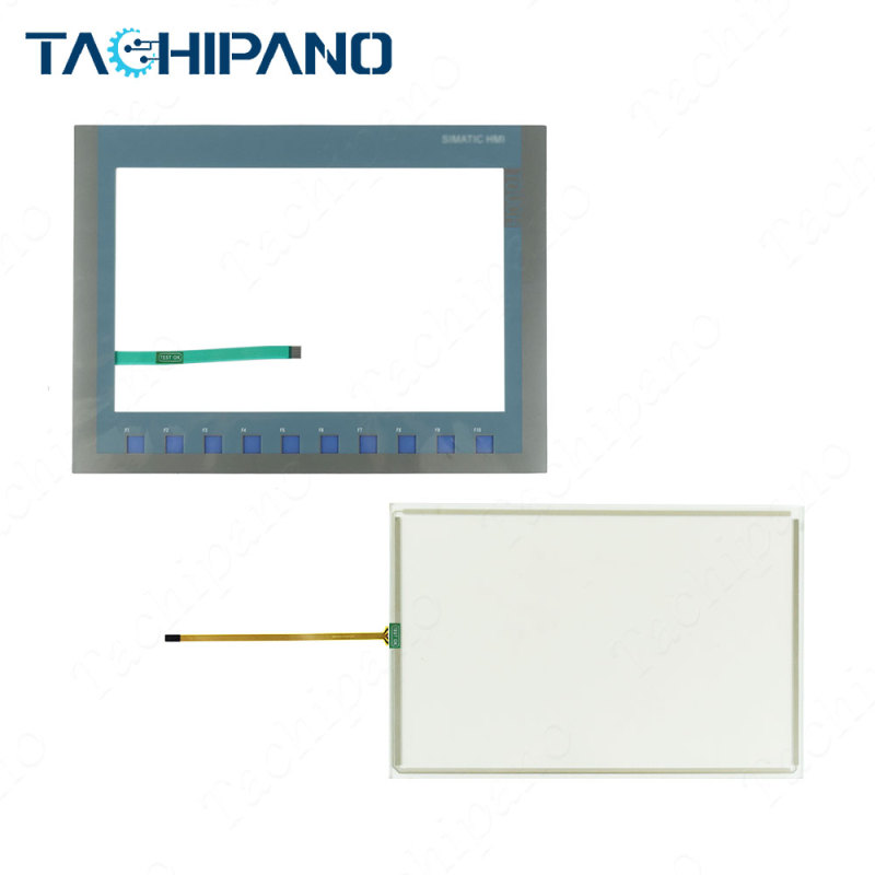 6AV2123-2MB03-0AX0 Front case cover, Touch screen panel, Membrane Keypad for 6AV2 123-2MB03-0AX0 SIMATIC HMI KTP1200 Basic