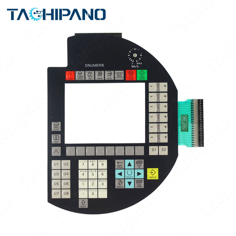 6FC5403-0AA10-0AA1 Plastic case cover + Membrane Keypad For 6FC5 403-0AA10-0AA1 SINUMERIK handheld terminal HT6