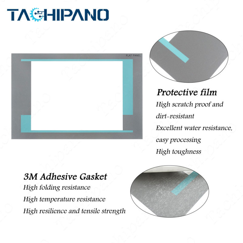 6AV7861-5TB10-1BA0 Touch screen panel, Protective film for 6AV7 861-5TB10-1BA0 SIMATIC FLAT PANEL 15