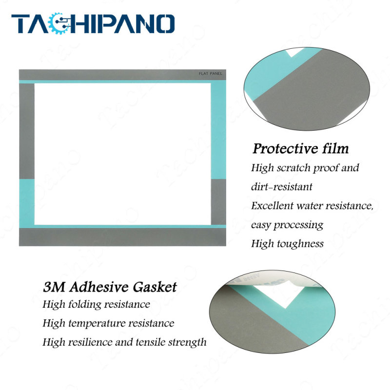 6AV7861-3TB00-2AA0 Touch screen panel, Protective film for 6AV7 861-3TB00-2AA0 SIMATIC FLAT PANEL 19