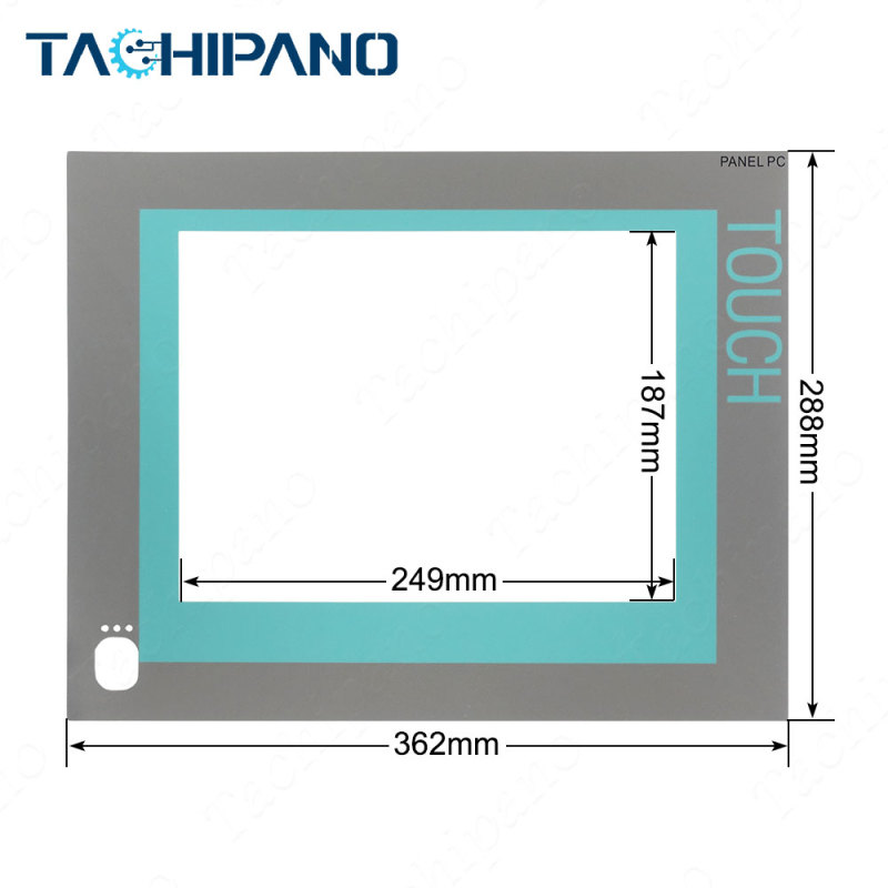 6AV7884-0AA10-2BA0 Touch screen panel, Protective film for 6AV7 884-0AA10-2BA0 Panel PC IPC477C 12"