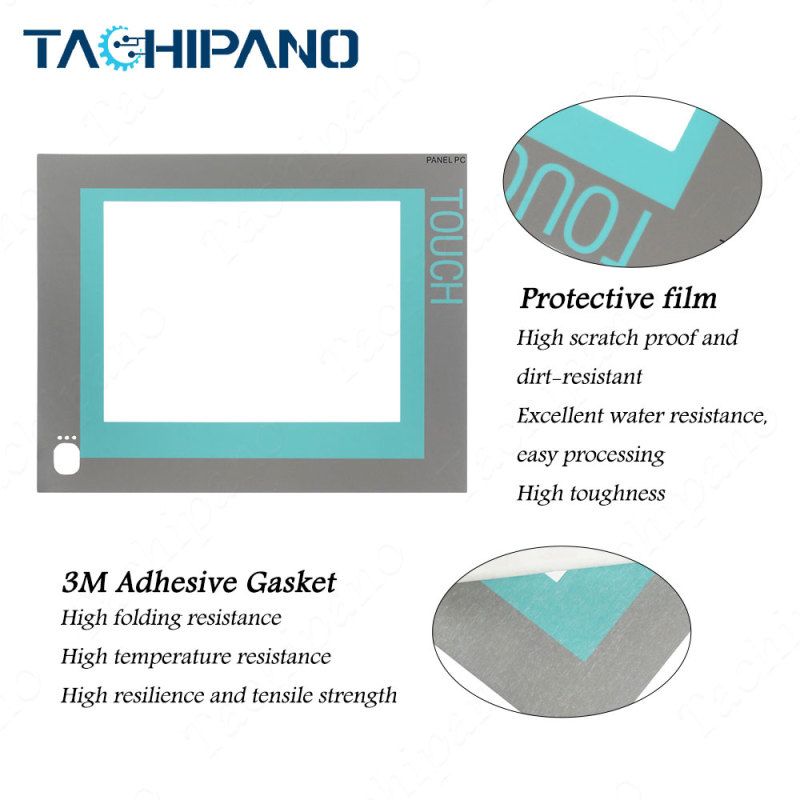 6AV7884-0AA10-2BA0 Touch screen panel, Protective film for 6AV7 884-0AA10-2BA0 Panel PC IPC477C 12&quot;