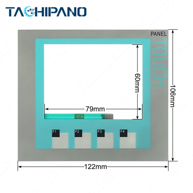 6AG1647-0AA11-2AX1 Touch screen panel with Membrane Keypad  for SIMATIC HMI 6AG1 647-0AA11-2AX1 KTP400 BASIC MONO PN