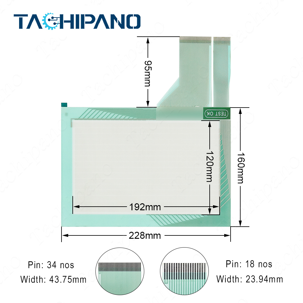 NT620S-ST211 NT620S-ST211-E for Touch Screen Panel, Protective Film