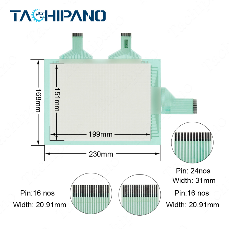 NT620C-ST141 NT620C-ST142 for Touch Screen Panel, Protective Film