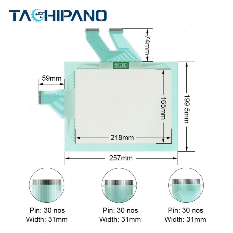 NT631C-ST153B-EV3 NT631C-ST153B-V3 for Touch Screen Panel, Protective Film