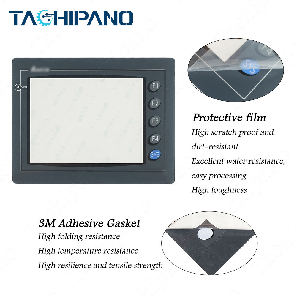 NT5Z-ST121-EC NT5Z-ST121B-EC Touch Screen Glass, Membrane keypad switch