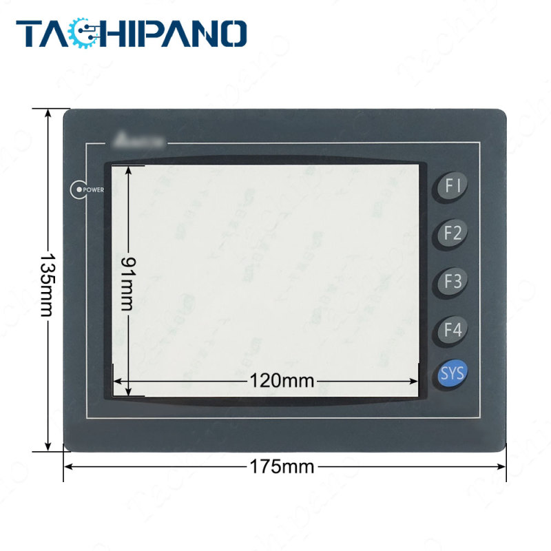 NT5Z-ST121-EC NT5Z-ST121B-EC Touch Screen Glass, Membrane keypad switch