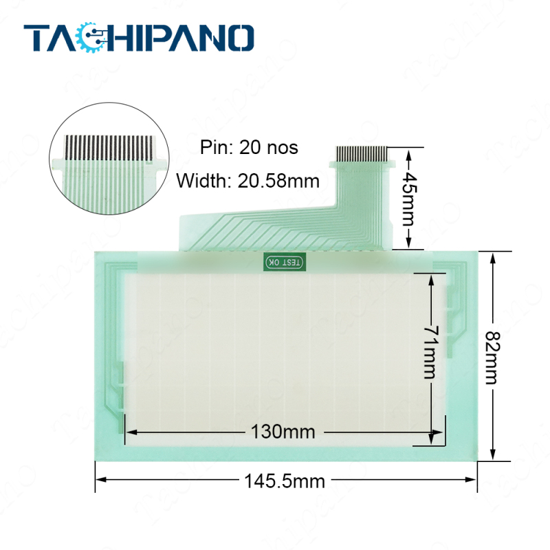 NT20-ST121 NT20-ST121-E for Touch Screen Glass, Protective film Overlay