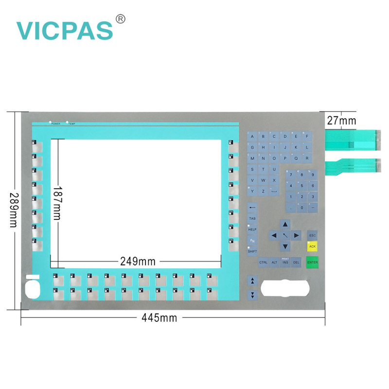 6AV7861-1KB10-1AA0 Membrane Switch for 6AV7 861-1KB10-1AA0 Keypad Keyboard