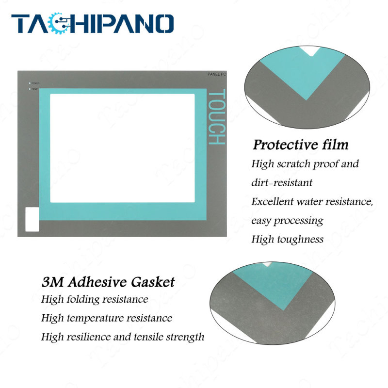 6AV7800-0BB10-1AA0 Touch screen panel, Protective film for 6AV7 800-0BB10-1AA0 Panel PC 12"