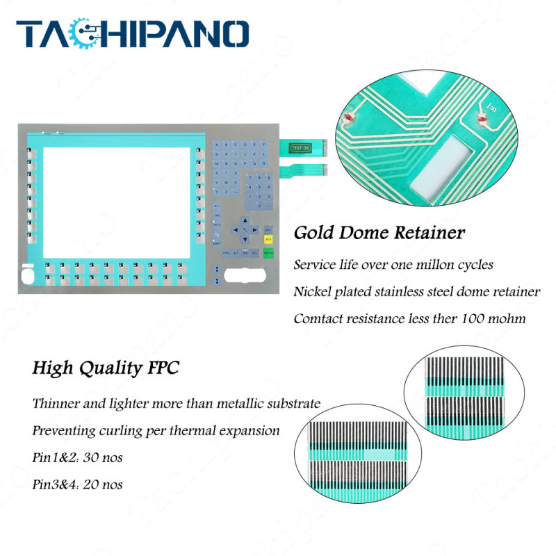 6AV7861-1KB10-1AA0 Membrane Switch for 6AV7 861-1KB10-1AA0 Keypad Keyboard