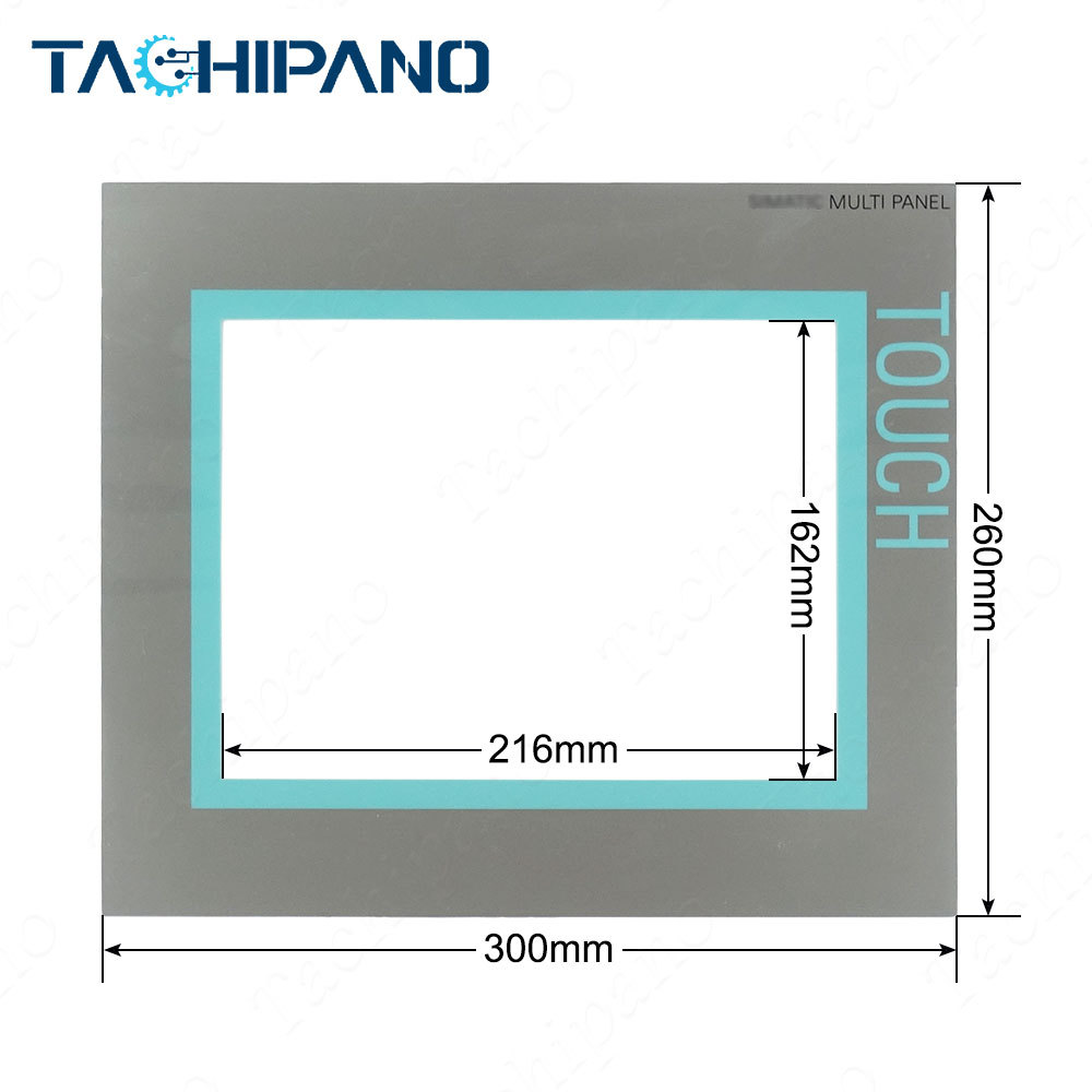 6AV7461-7TA00-0AA0 Touch screen panel, Protective film for 6AV7 461-7TA00-0AA0 Flat Panel 10.4"