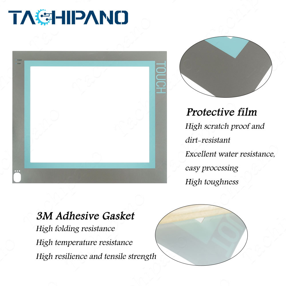 6AV7861-4TB00-1AA0 Touch screen panel, Protective film for 6AV7 861-4TB00-1AA0 Flat Panel 17"