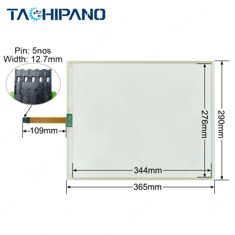 6AV7861-4TB00-1AA0 Touch screen panel, Protective film for 6AV7 861-4TB00-1AA0 Flat Panel 17"