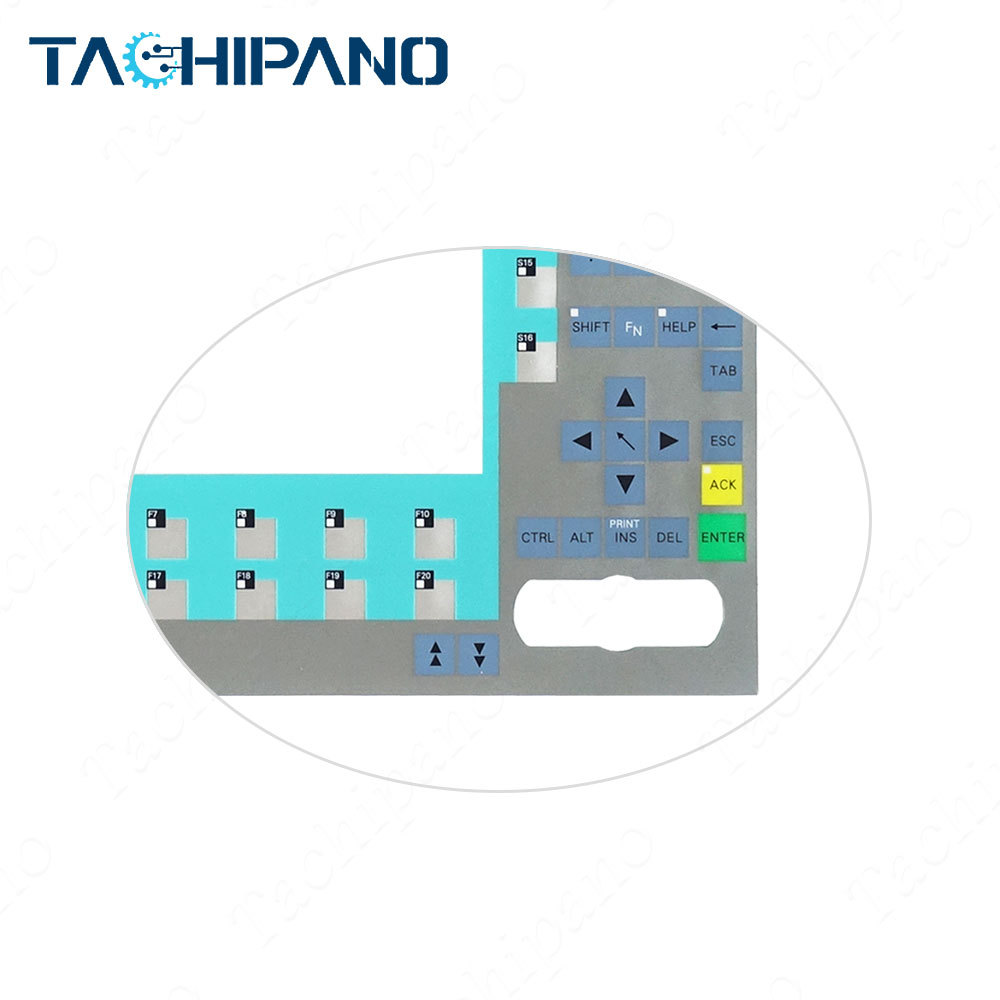 6AV7884-3AB20-3BE0 Membrane Switch for 6AV7 884-3AB20-3BE0 Panel PC 15" Keypad Keyboard