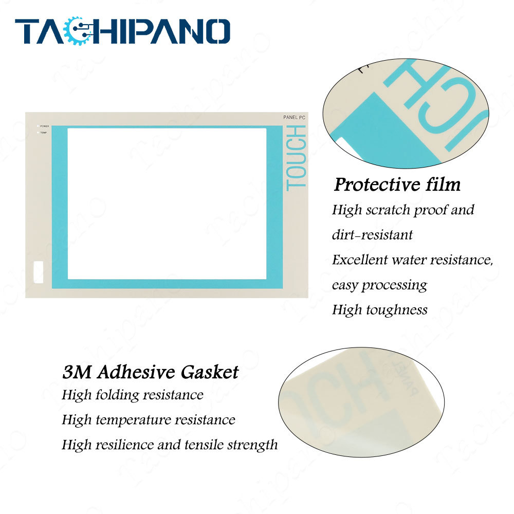 6AV7724-3BC10-0AC0 Touch screen panel, Protective film overlay for 6AV7 724-3BC10-0AC0 Panel PC 15"
