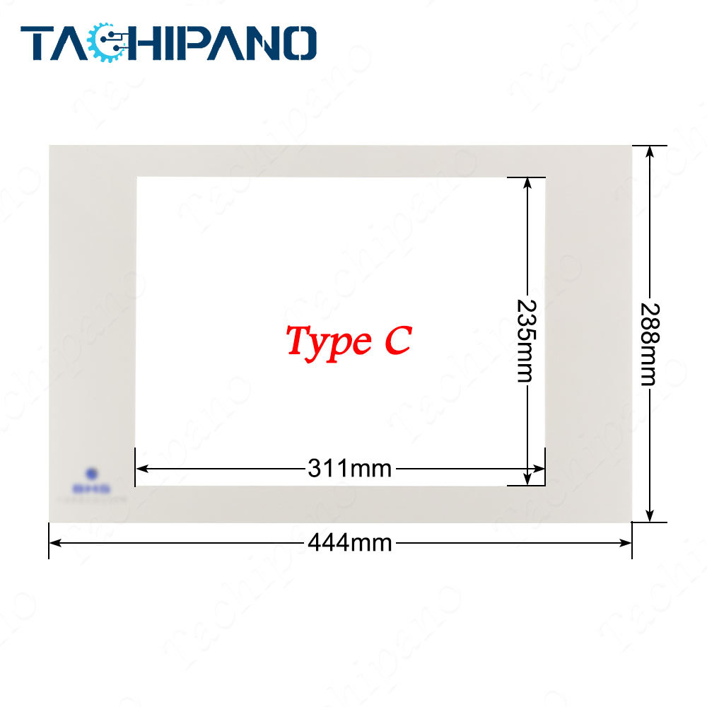 6AV7724-3BC10-0AC0 Touch screen panel, Protective film overlay for 6AV7 724-3BC10-0AC0 Panel PC 15"