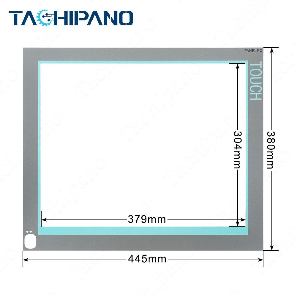6AV7824-0A..0-.A.0 Touch screen panel, Protective film overlay for 6AV7824-0A..0-.A.0 Panel PC 19"