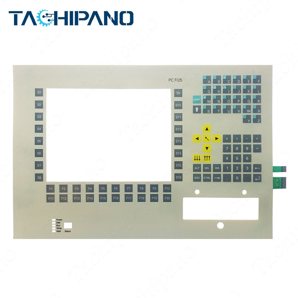 6ES7642-2AB00 Membrane Switch Keypad Keyboard for 6ES7642-2AB00 Panel PC FI25