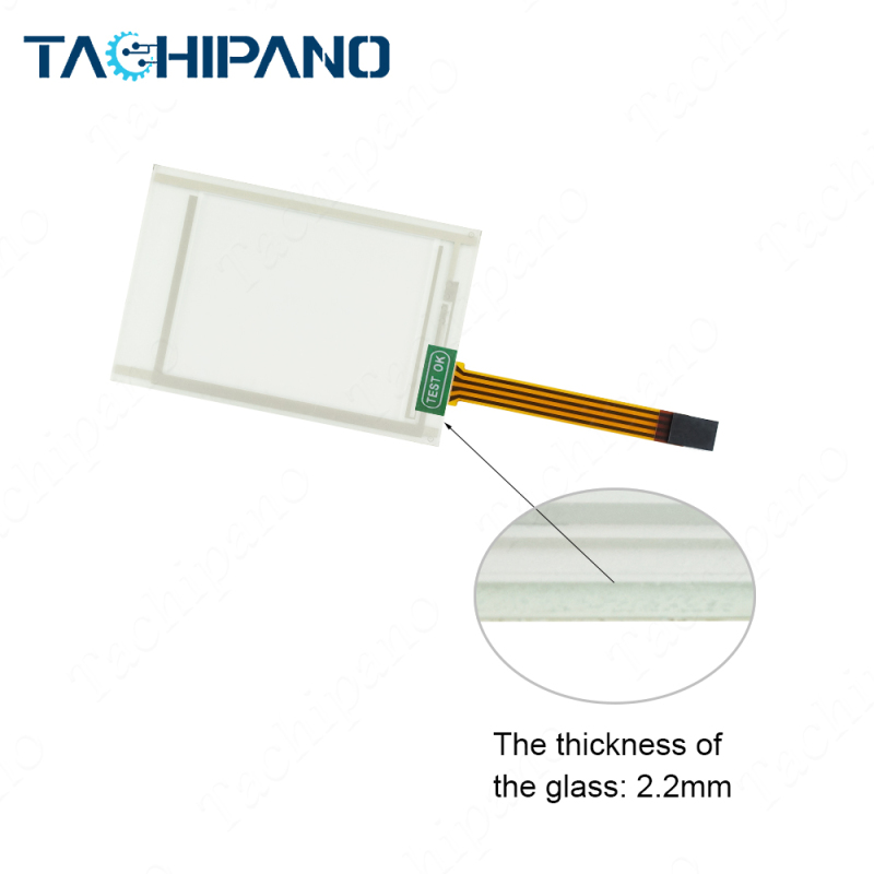 Touch screen panel glass for ESA VT185W000ET with Protective film overlay
