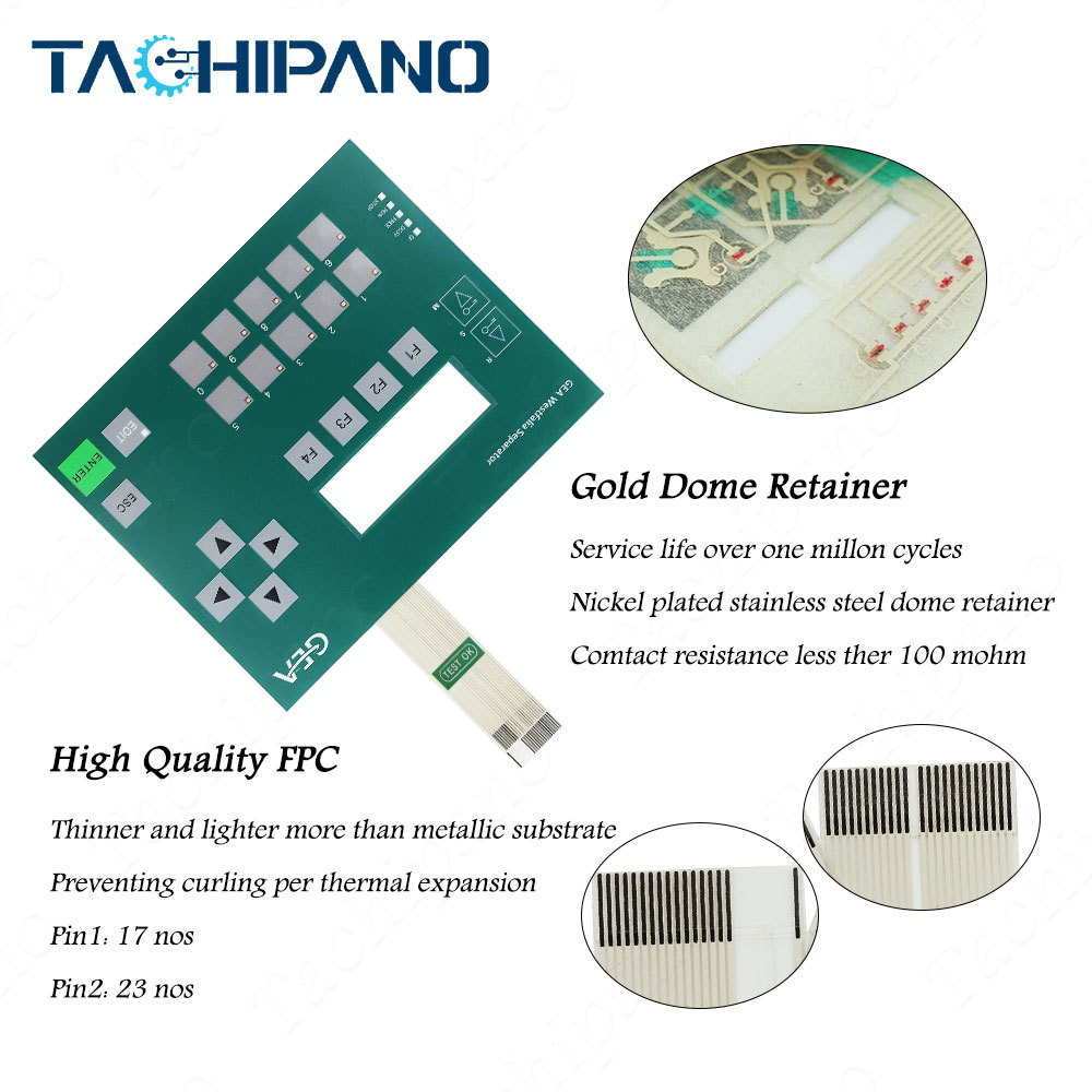 6ES7613-1CA00-0AE3 Front Pleastic Case, Membrane Keypad For 6ES7 613-1CA00-0AE3 C7-613
