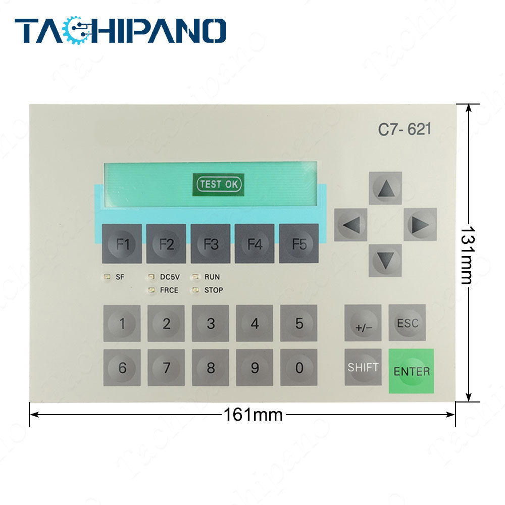 6ES7621-1AD00-0AE3 Front Pleastic Case, Membrane Keypad For 6ES7 621-1AD00-0AE3 C7-621
